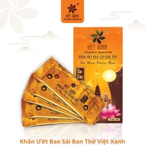 khăn bao sái Việt Xanh