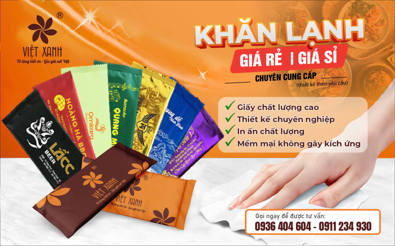 khăn lạnh giá rẻ