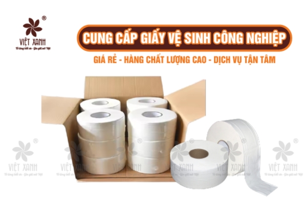 Nhà cung cấp giấy vệ sinh cuộn lớn