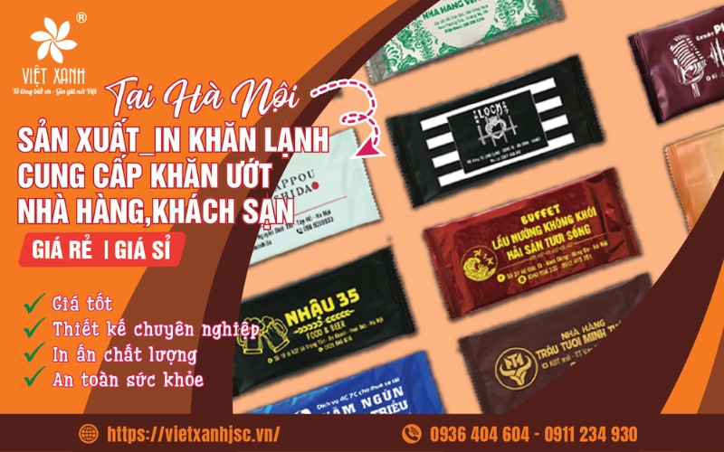in khăn lạnh tại hà nội