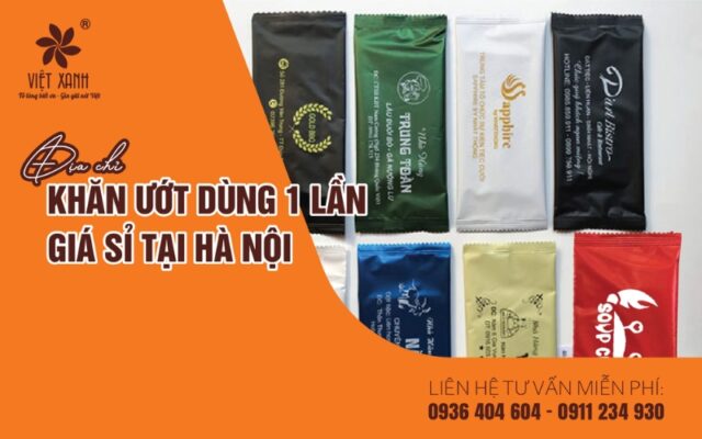 khăn ướt dùng 1 lần