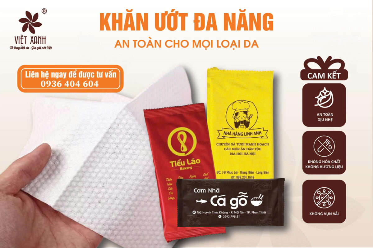 In Khăn Ướt - Giải Pháp Quảng Bá Thương Hiệu Hiệu Quả