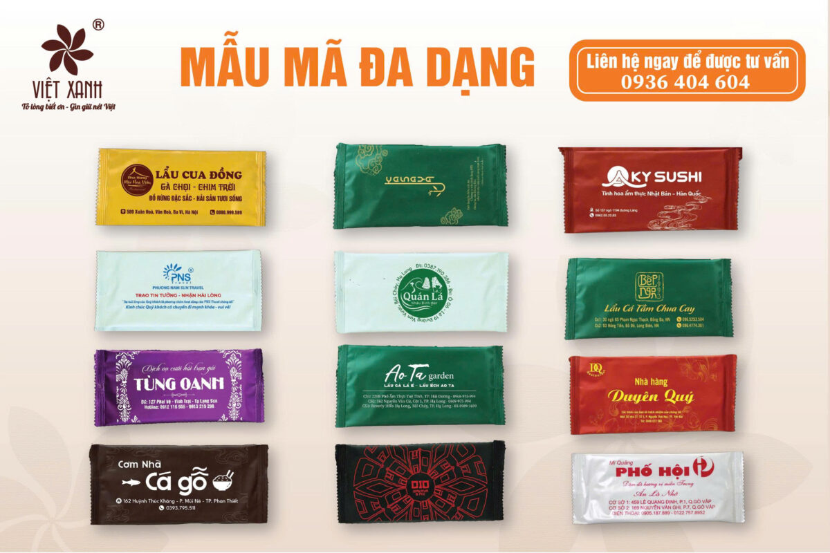 Một số mẫu khăn tại Việt Xanh2