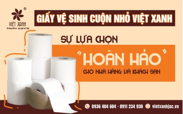 giấy vệ sinh cuộn nhỏ