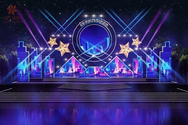 Thiết kế bố cục và trang trí sân khấu