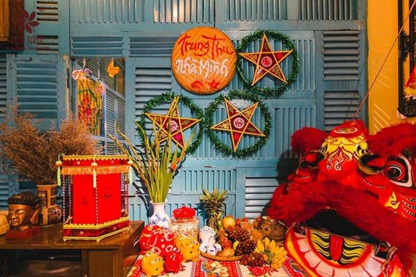 Thiết kế không gian làm việc với phong cách Trung thu