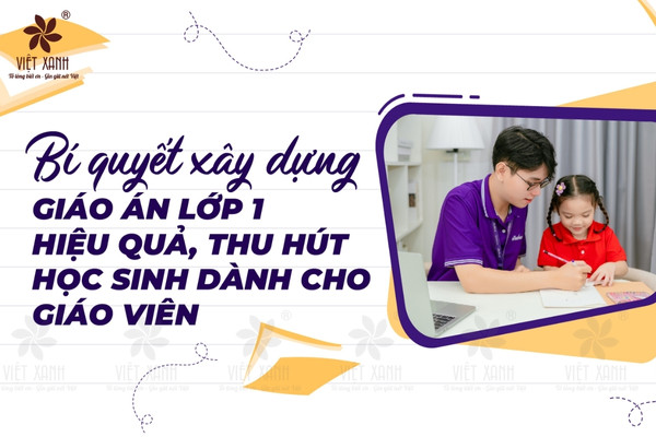 Gợi ý giáo án mẫu cho lớp tiền tiểu học