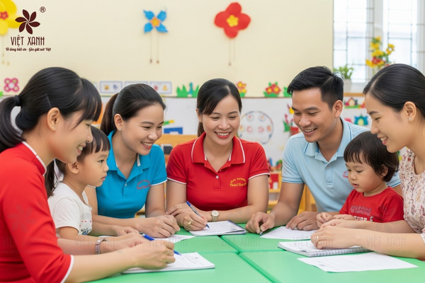 Chuẩn bị cơ sở vật chất đạt chuẩn