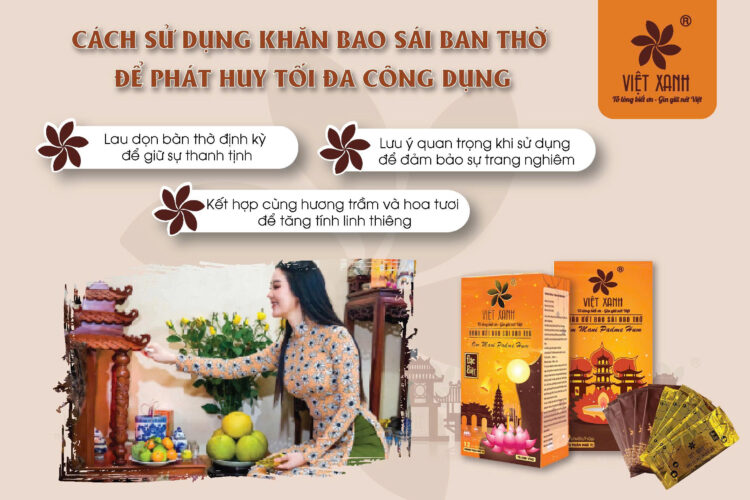 Cách Sử Dụng Khăn Bao Sái Ban Thờ Để Phát Huy Tối Đa Công Dụng