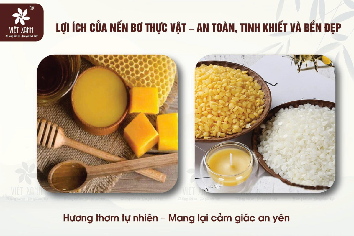 Lợi ích của nến bơ thực vật - An toàn, tinh khiết và bền đẹp
