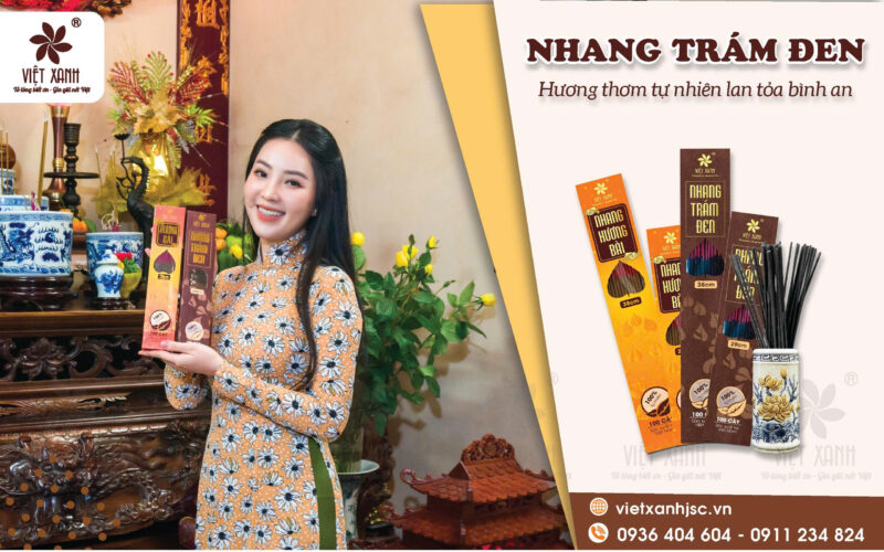 nhang trám đen Việt Xanh