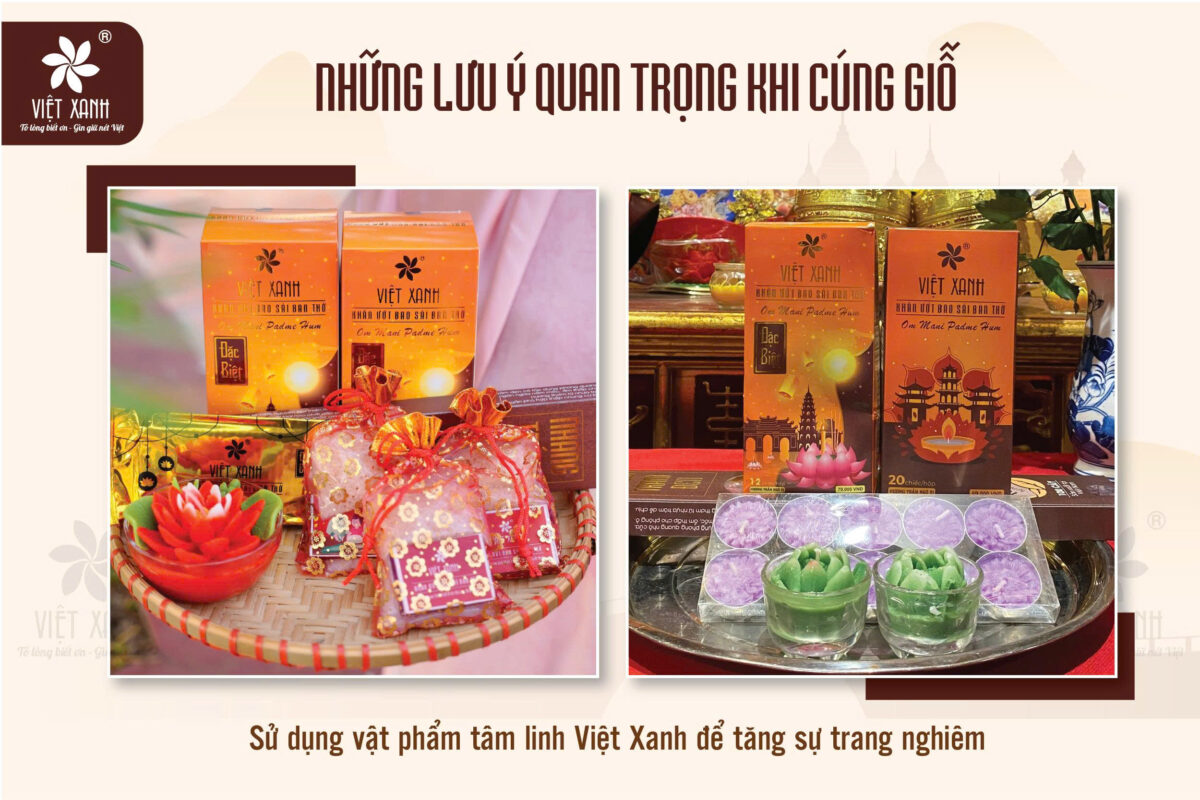 Những lưu ý quan trọng khi cúng giỗ