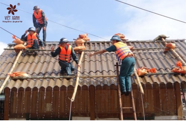 Bảo vệ nhà cửa và tài sản khỏi gió lớn và mưa lớn