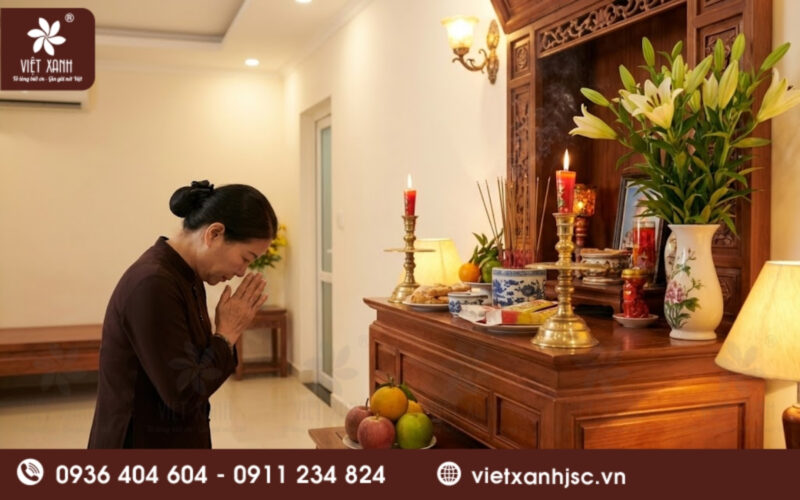 văn khấn bao sái ban thờ gia tiên