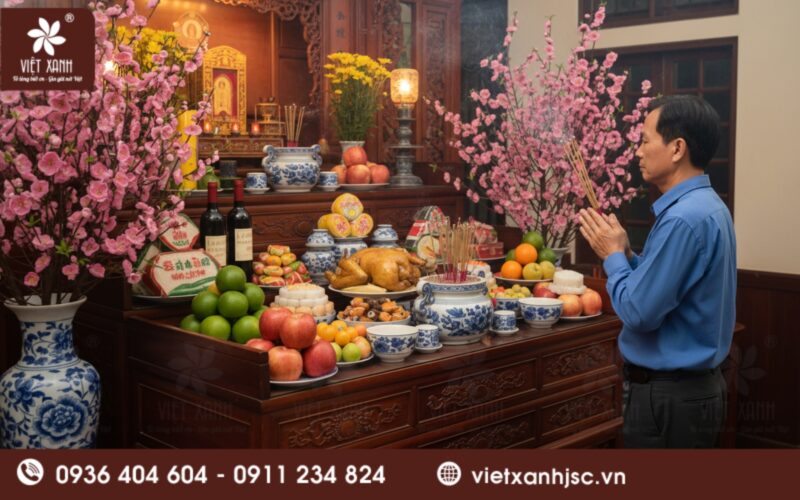 cách làm mâm cơm cúng ông công ông táo