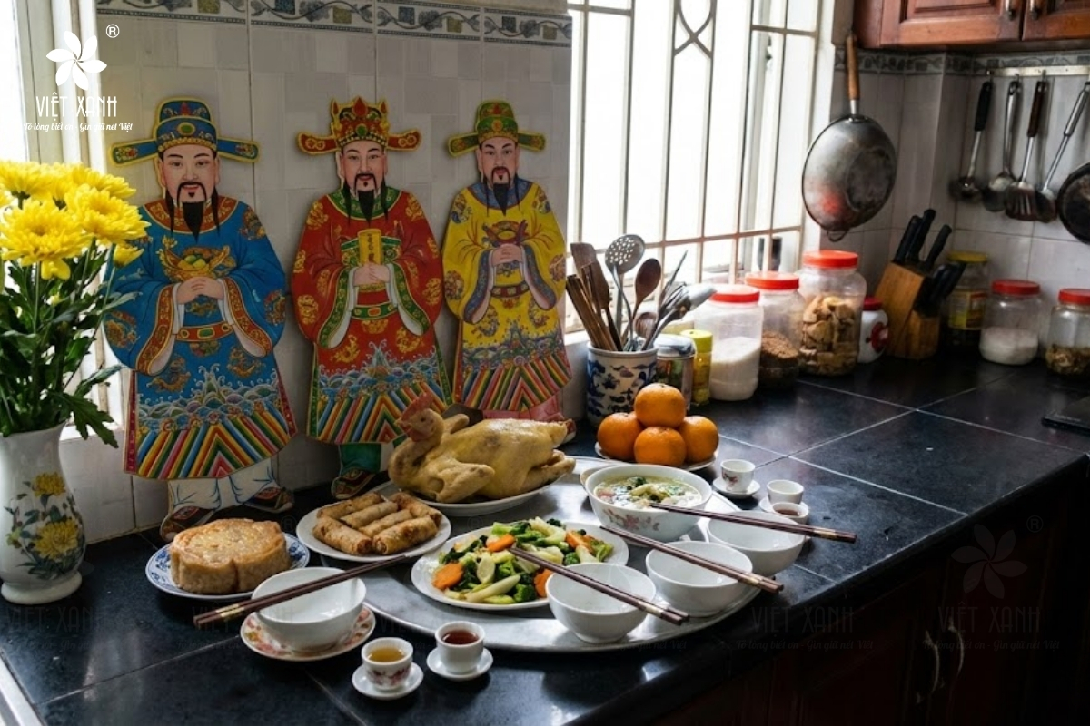 Chuẩn bị mâm lễ đầy đủ, không sơ sài