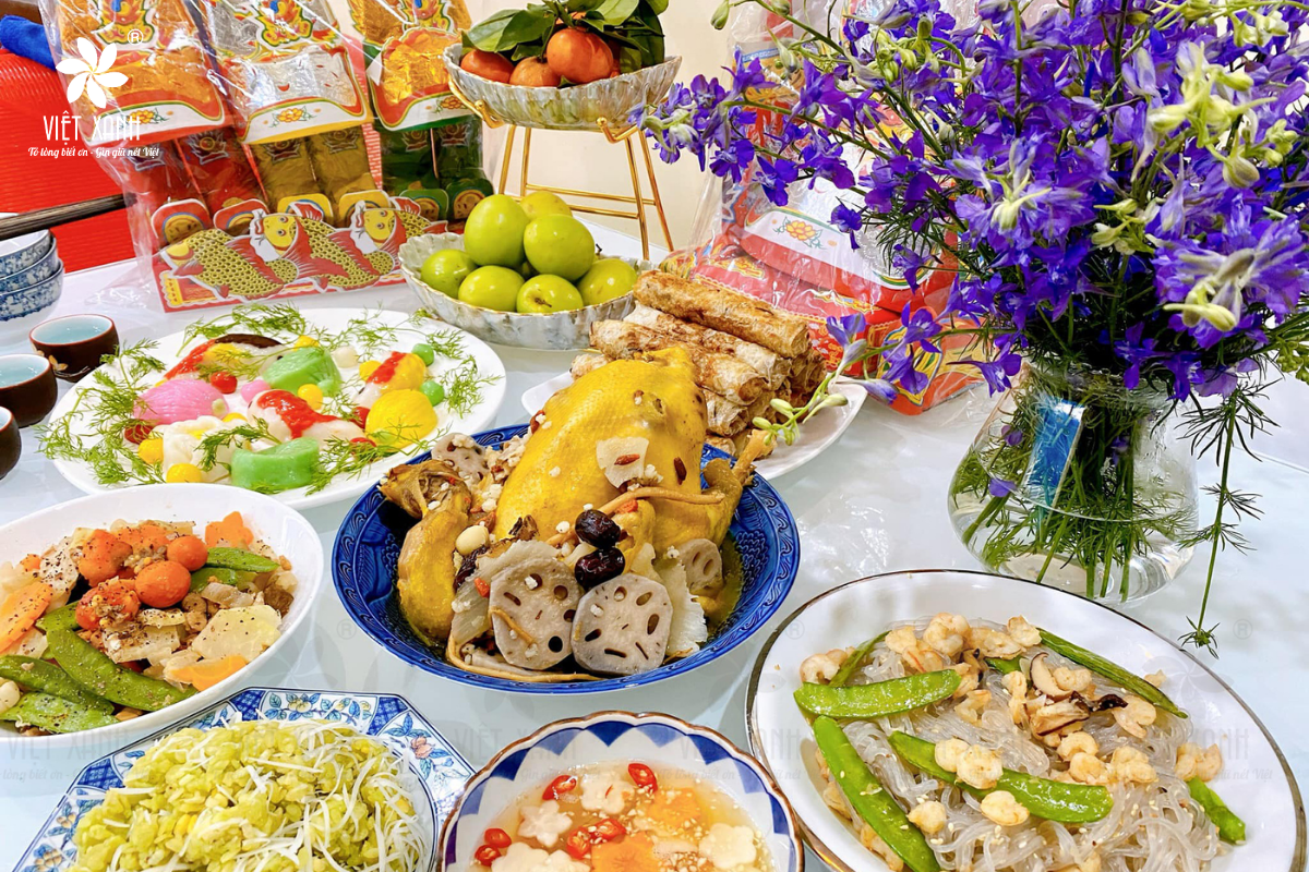 Những lưu ý khi làm mâm cơm cúng ông Công ông Táo