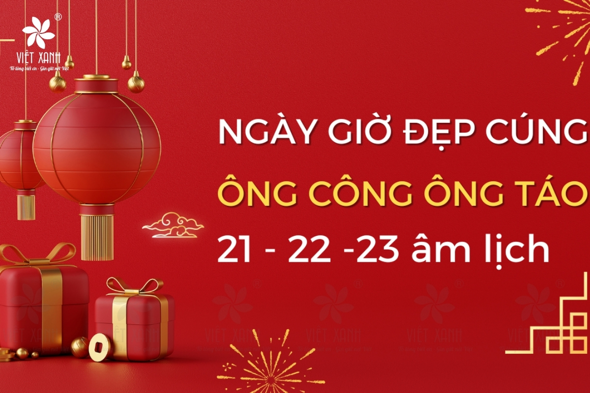 Thời điểm "vàng" để cúng ông Công ông Táo