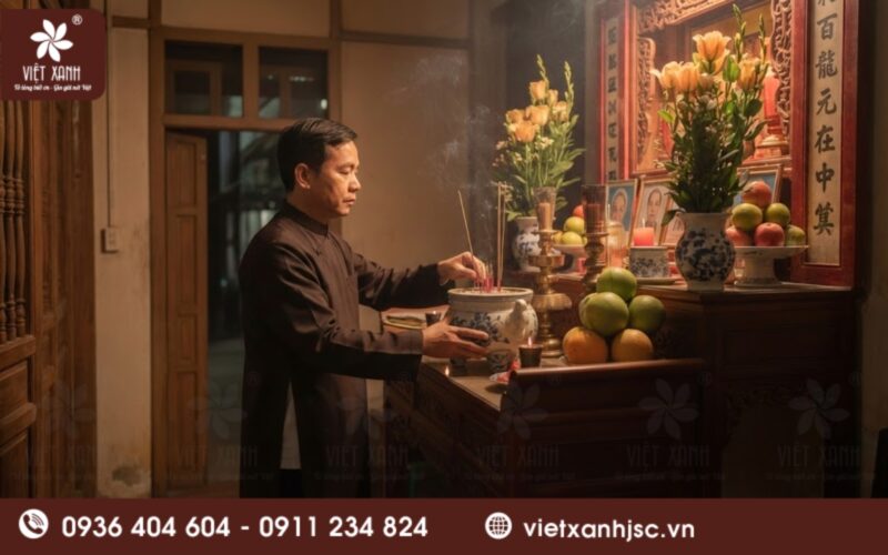 vệ sinh ban thờ cuối năm