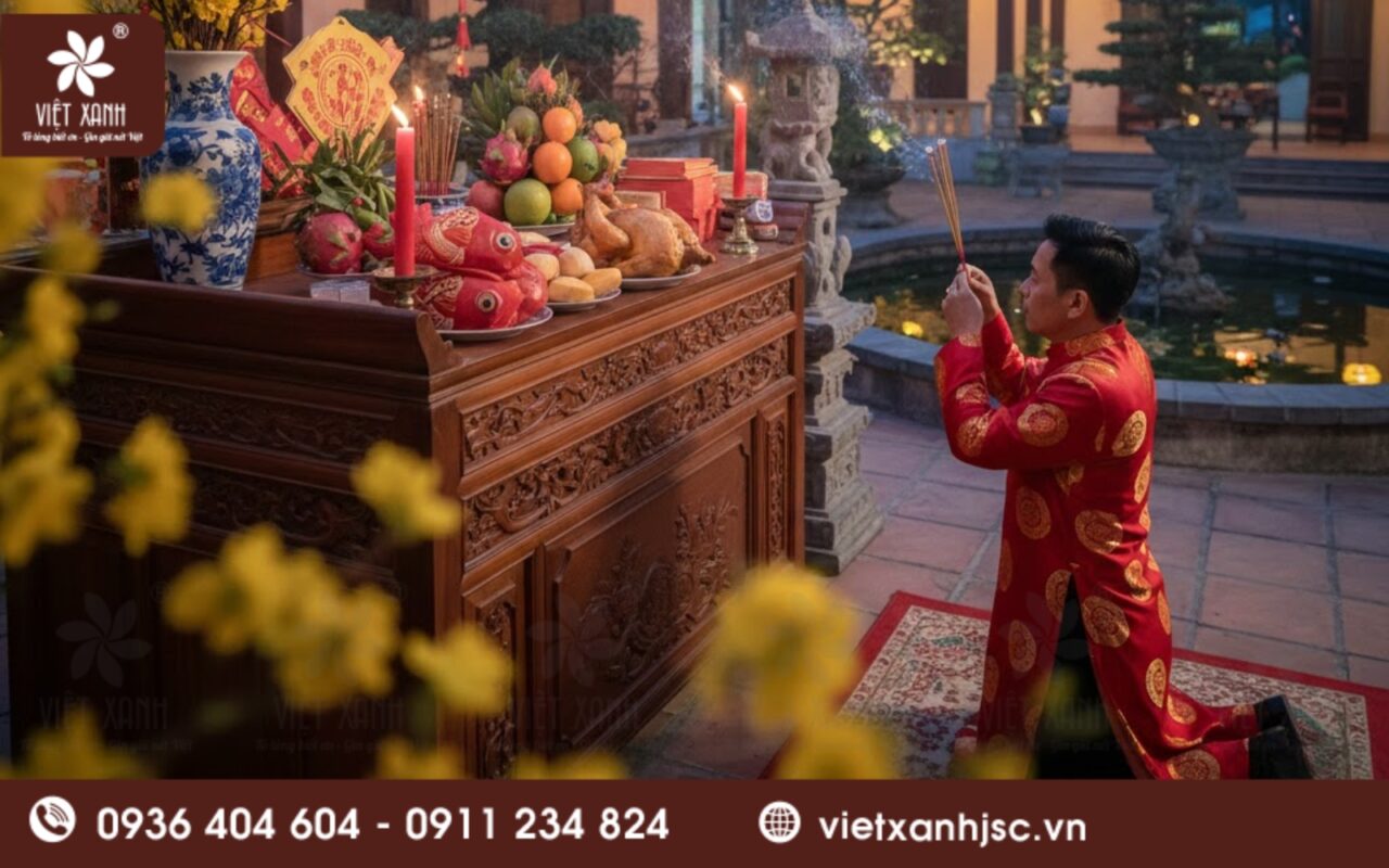 bài cúng tất niên trong nhà