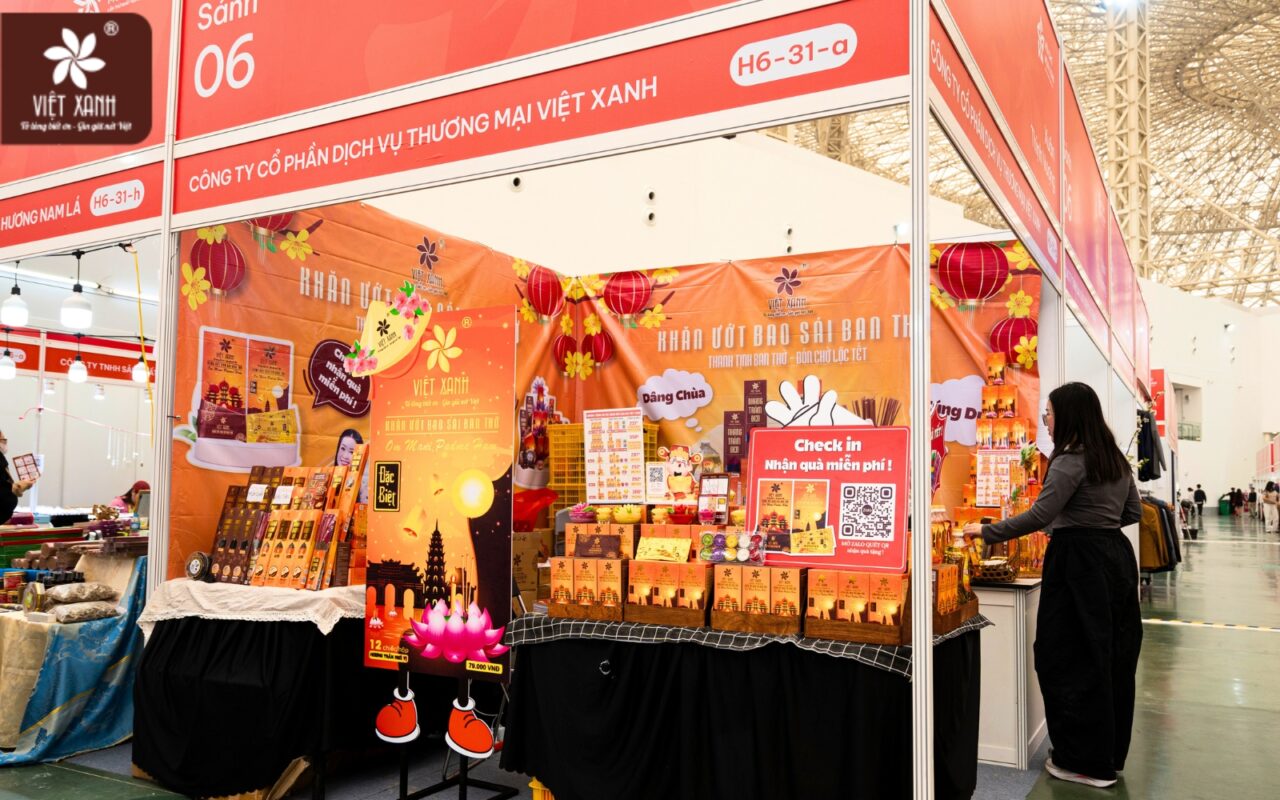 Việt Xanh tham gia hội chợ mùa xuân VEC