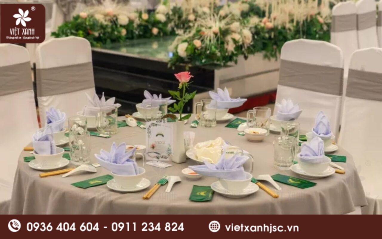 các loại khăn trong nhà hàng