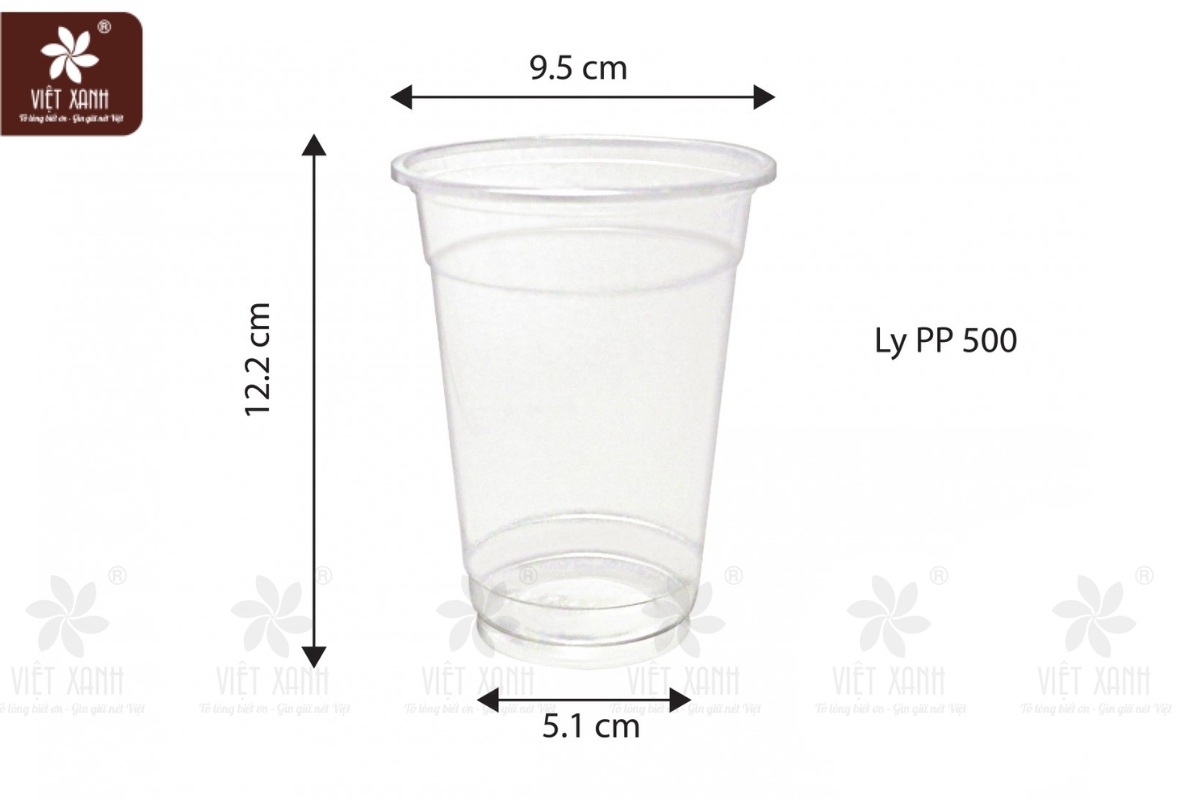 ly nhựa PP