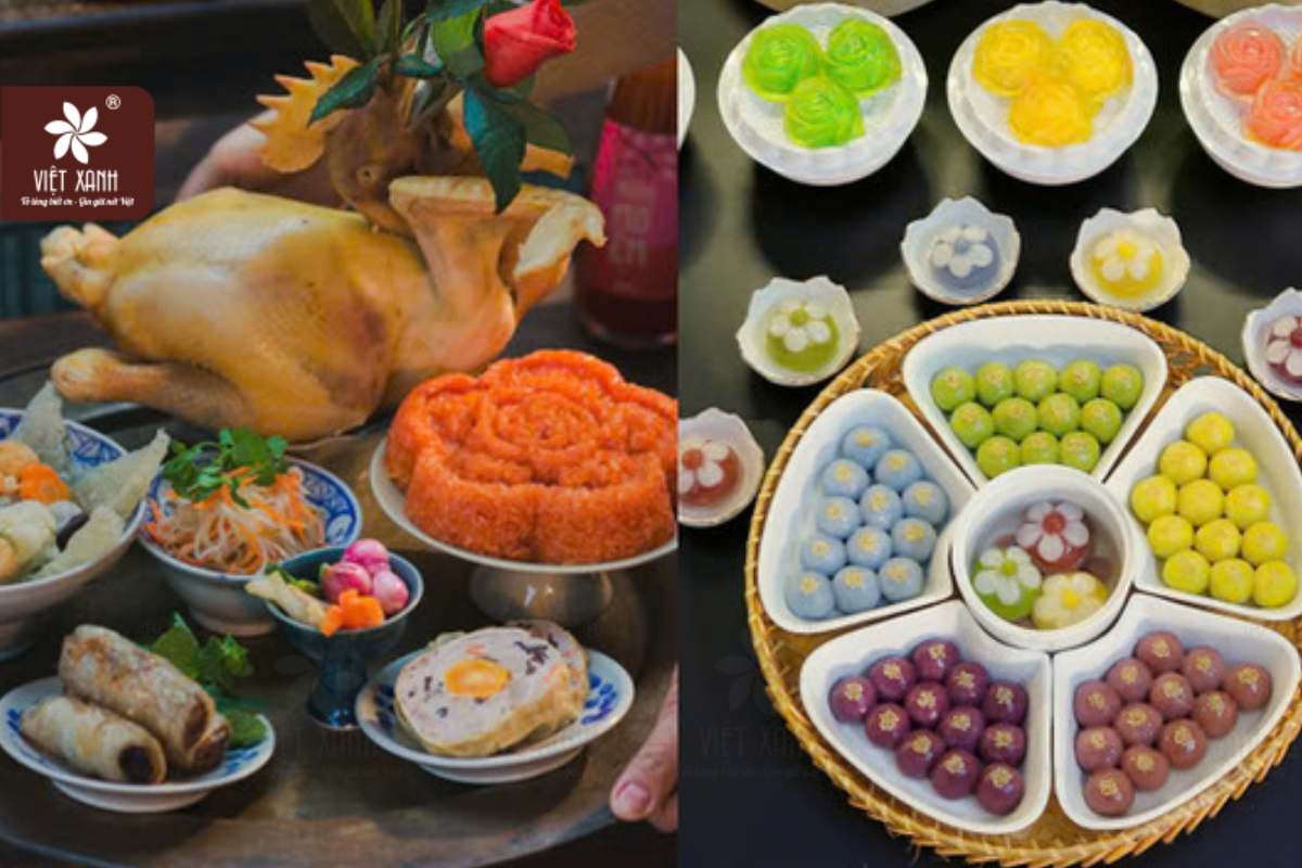 mâm cúng tết thanh minh