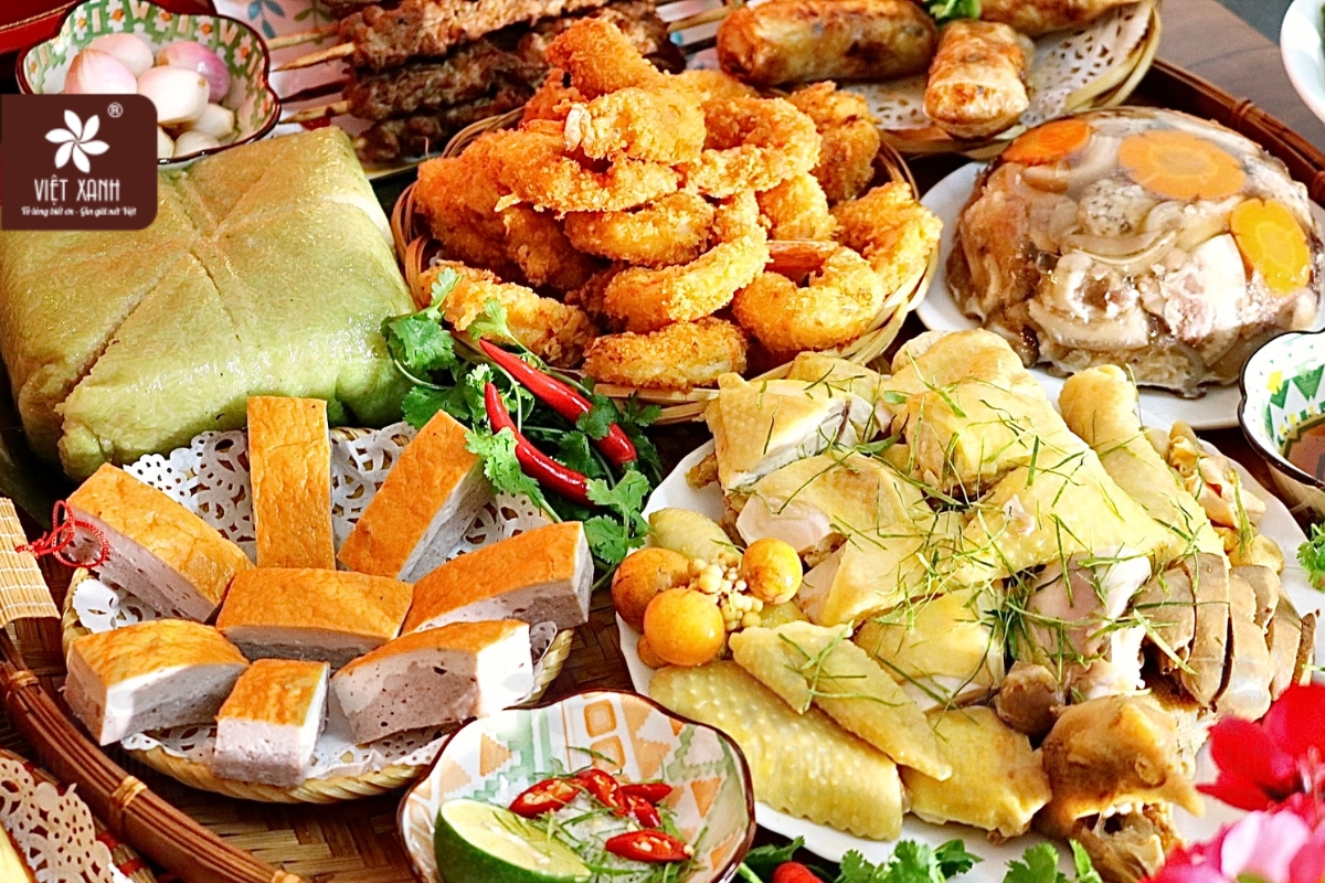 món ăn truyền thống trong mâm lễ