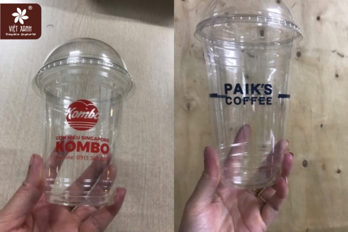 Ứng dụng phổ biến của ly nhựa 300ml trong kinh doanh đồ uống