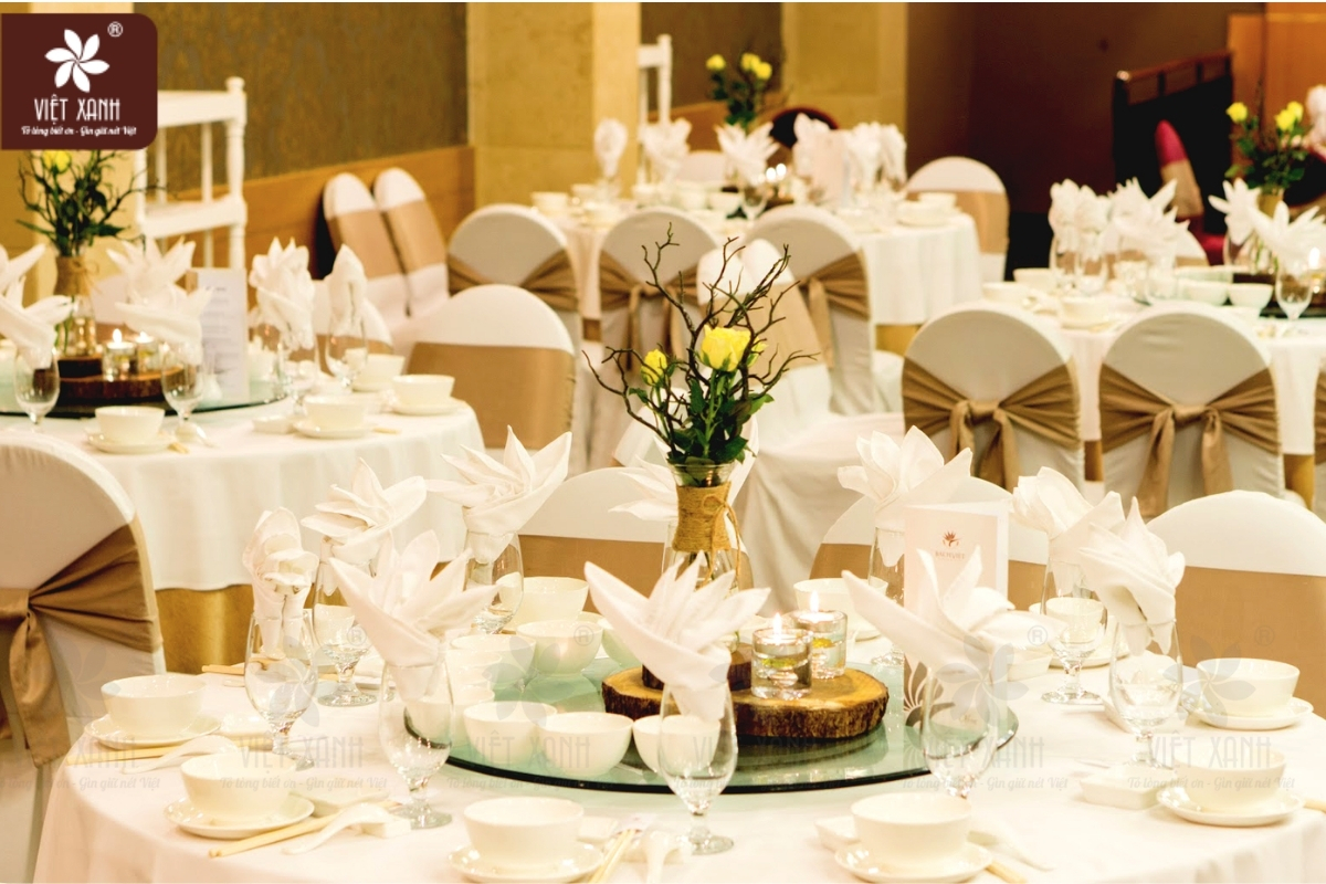 Vai trò chiến lược của các loại khăn trong nhà hàng