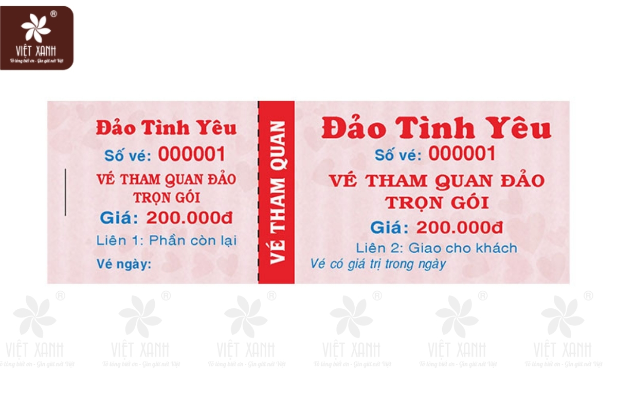Vai trò của mẫu vé khu vui chơi