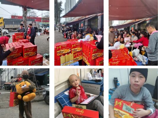 Việt Xanh đồng hành cùng chương trình tết dành cho bệnh nhân phong