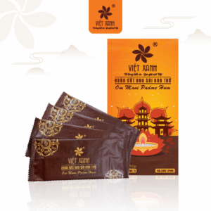 khăn ướt bao sái ban thời việt xanh bản vỏ nâu
