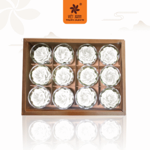 nến cốc hoa thái