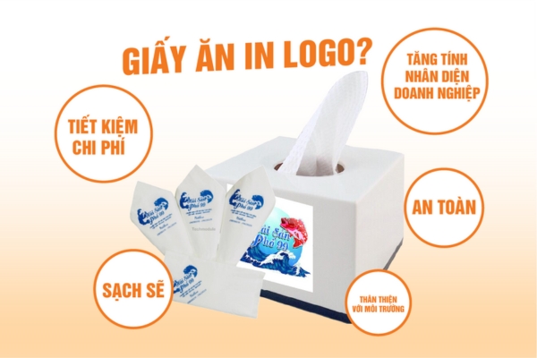 Giấy ăn in logo là gì?