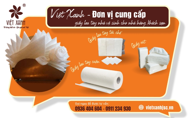 giấy lau tay nhà vệ sinh