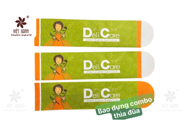 Mẫu in bao đũa thiết kế đẹp tại Việt Xanh