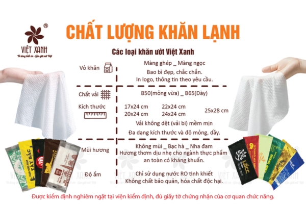 Chất lượng khăn lạnh
