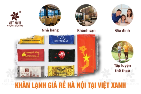 Khăn lạnh giá rẻ Hà Nội tại Việt Xanh