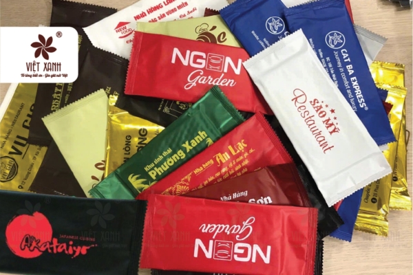 Một số mẫu khăn lạnh tại Việt Xanh 2