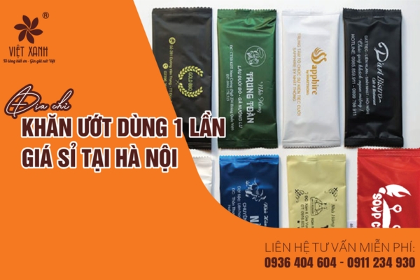 Việt Xanh - Địa chỉ mua khăn lạnh, khăn ướt dùng 1 lần giá sỉ tại Hà Nội