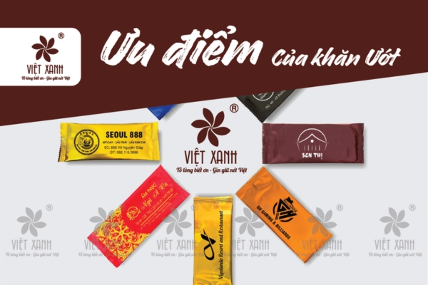 Ưu điểm của khăn ướt dùng 1 lần
