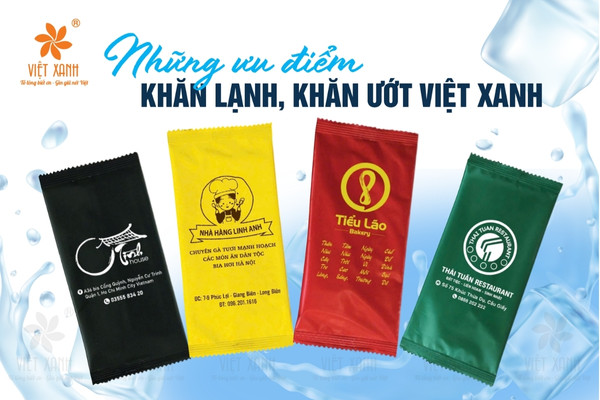 Những ưu điểm khi bạn đặt khăn lạnh, khăn ướt của Việt Xanh