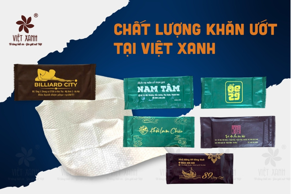 Chất lượng khăn ướt tại Việt Xanh