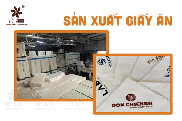 Sản xuất giấy ăn
