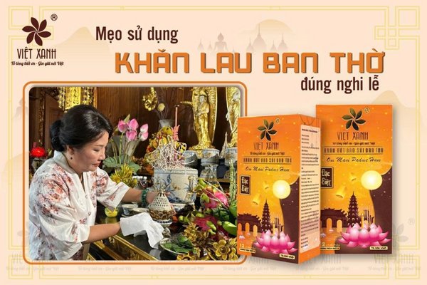 Mẹo sử dụng khăn giấy ướt bao sái đúng nghi lễ