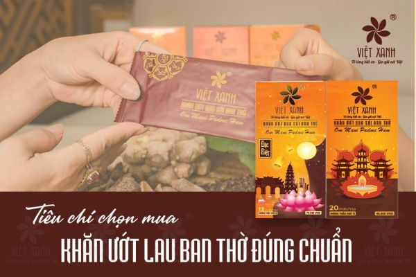 Tiêu Chí Chọn Mua Khăn Ướt Lau Ban Thờ Đúng Chuẩn