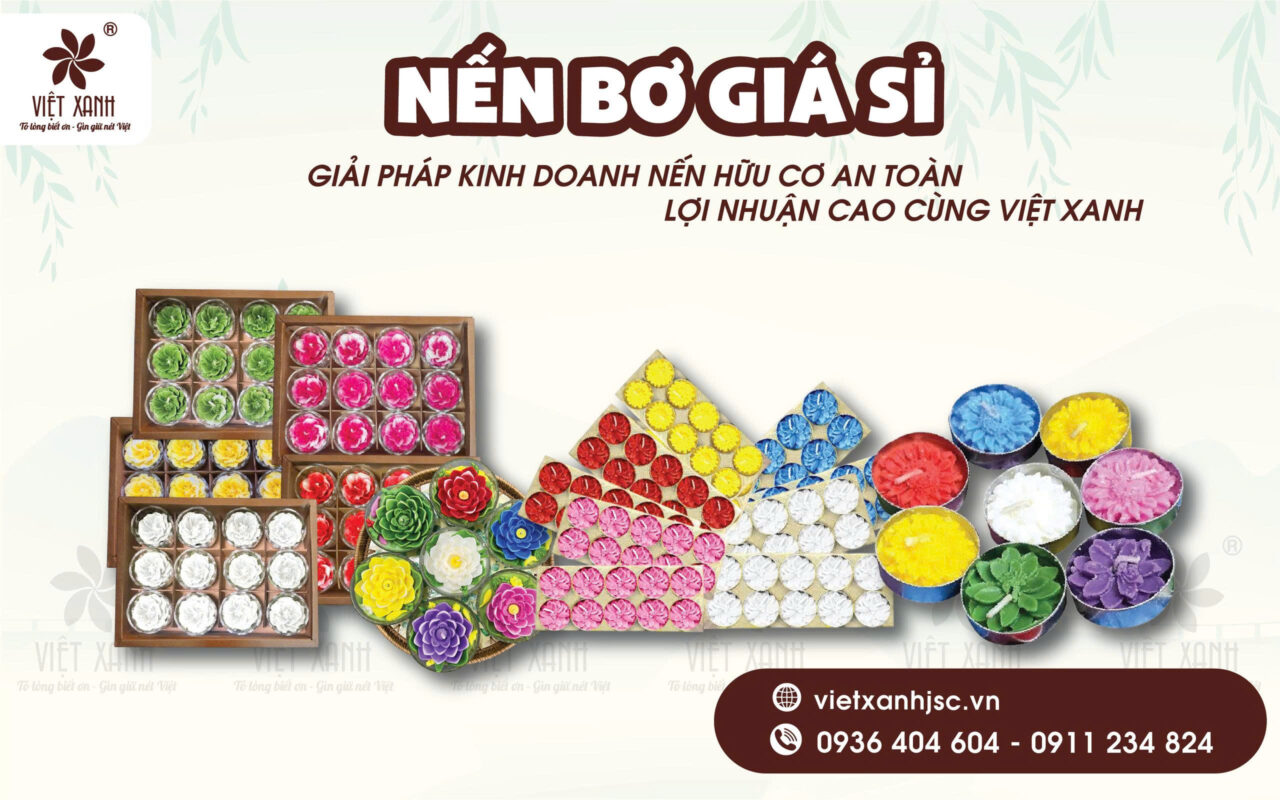 nến bơ giá sỉ