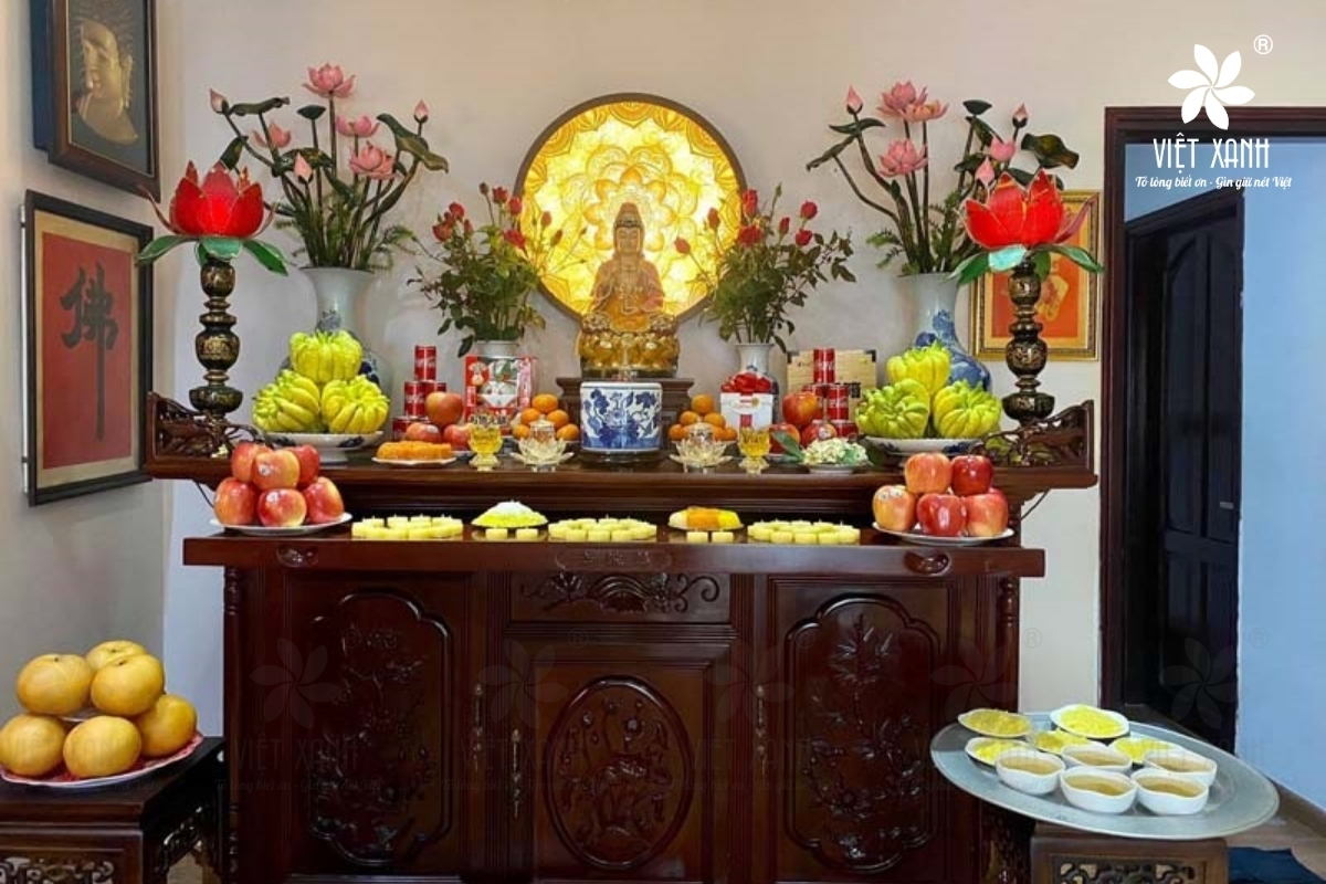 Bố Trí Bàn Thờ Theo Cung Mệnh Của Gia Chủ - "Tọa Cát Hướng Cát"